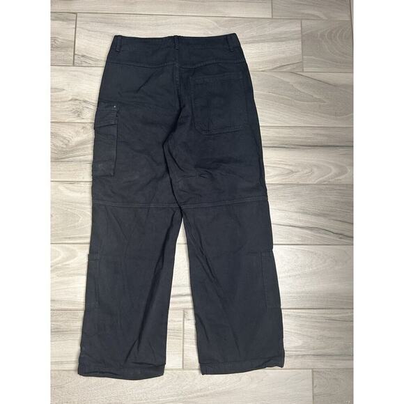 Rag & Bone Women's Black Buckley High-Rise Stretch Cargo Chino Pants Sz 32 BZ - Picture 7 of 7